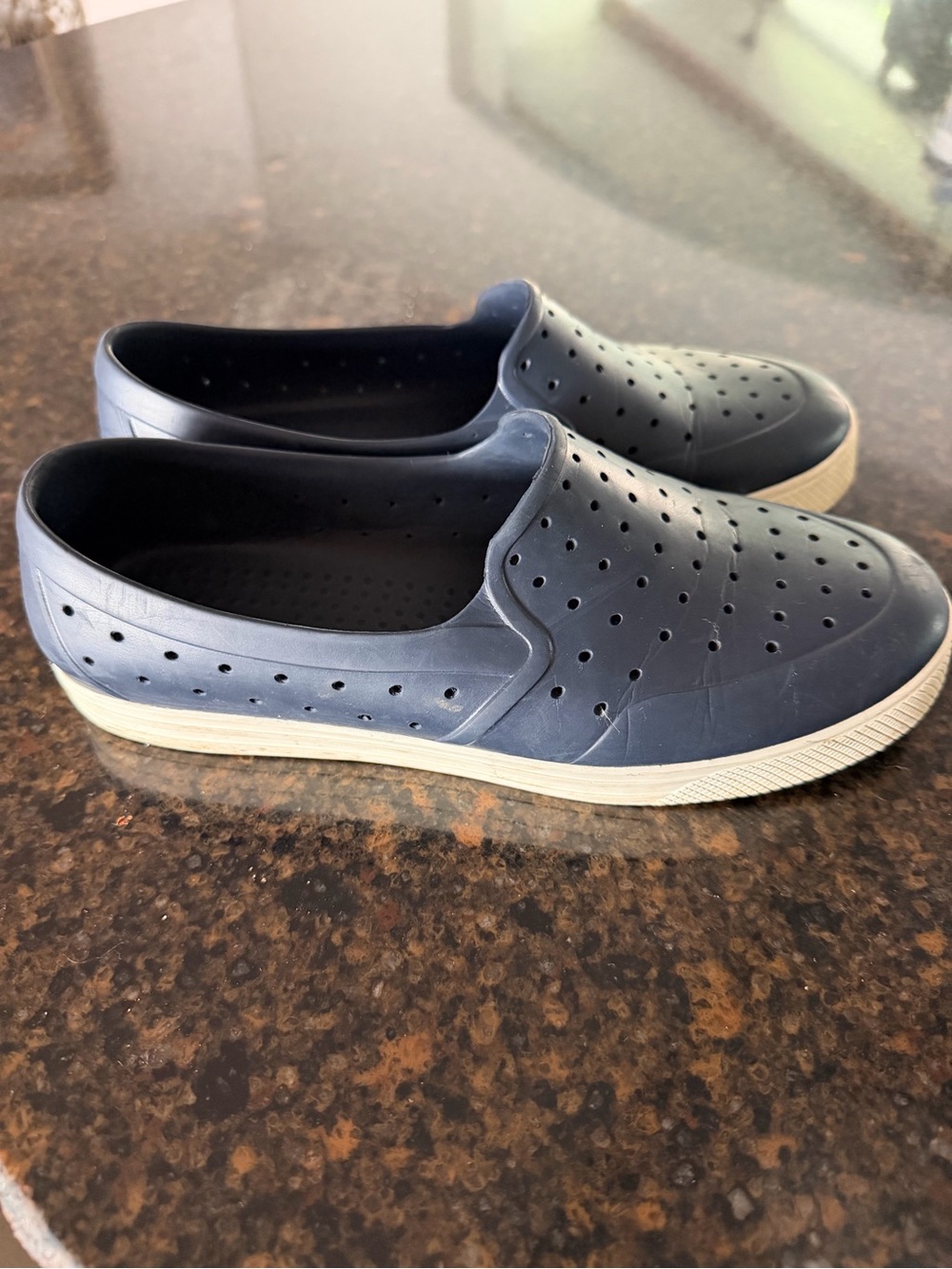 Slip-On Perforated Casual Shoes